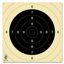 Innstikkskive 25m pistol. 25,5cmx26cm. Kruger toppkvalietet.  | Stenvaag Våpensenter