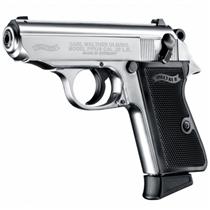 Walther — Walther PPK/S stainless i kaliber.22 | Stenvaag Våpensenter